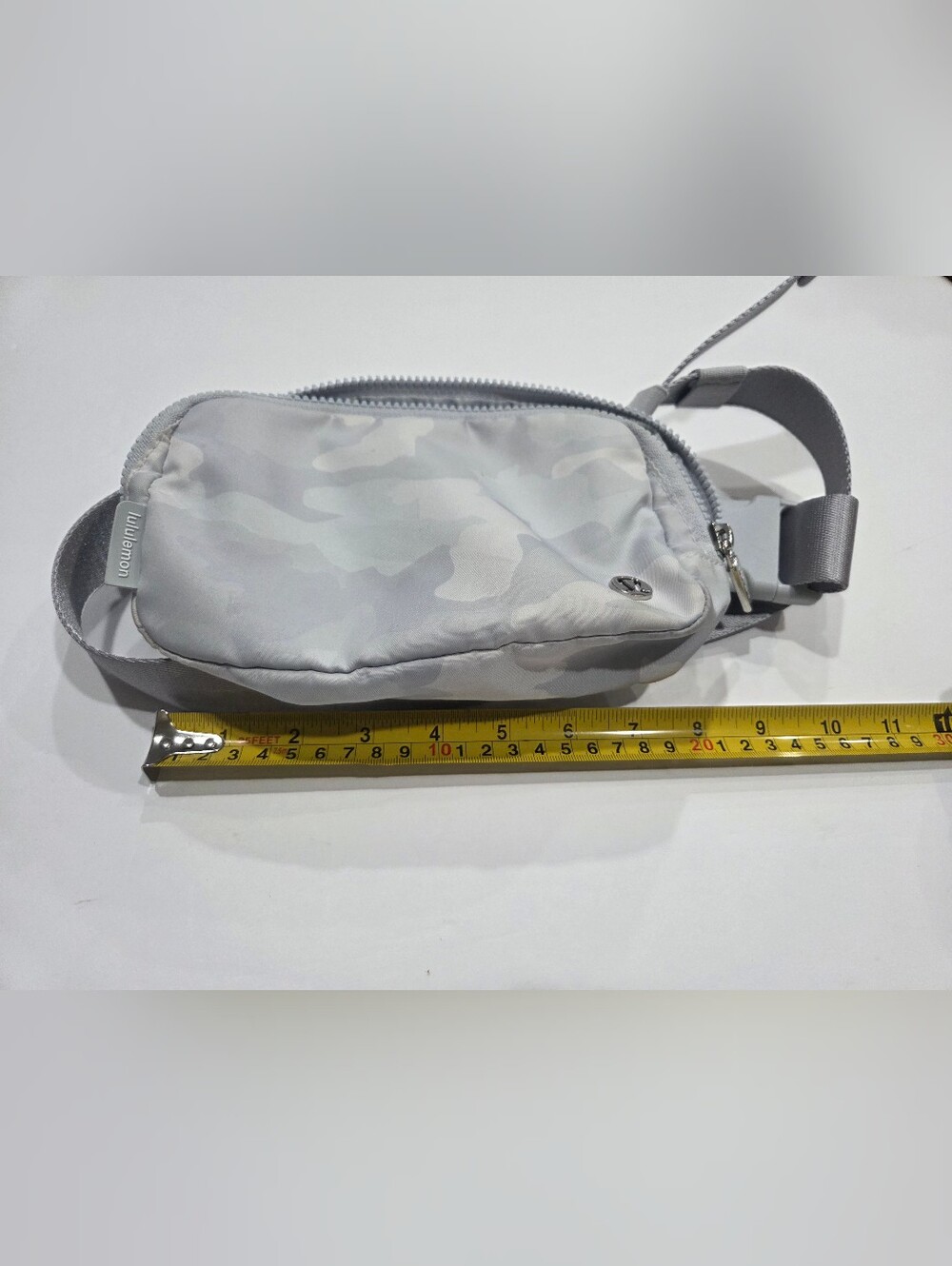 lululemon athletica Light Gray Camo Mini Belt Bag - Picture 6 of 8